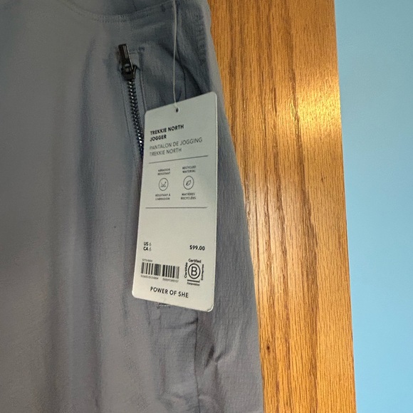 Athleta Trekkie North Jogger Pant Gray Women's Size 6 NWT - Picture 5 of 10